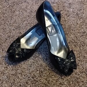 Vintage Peep Toe Pumps
